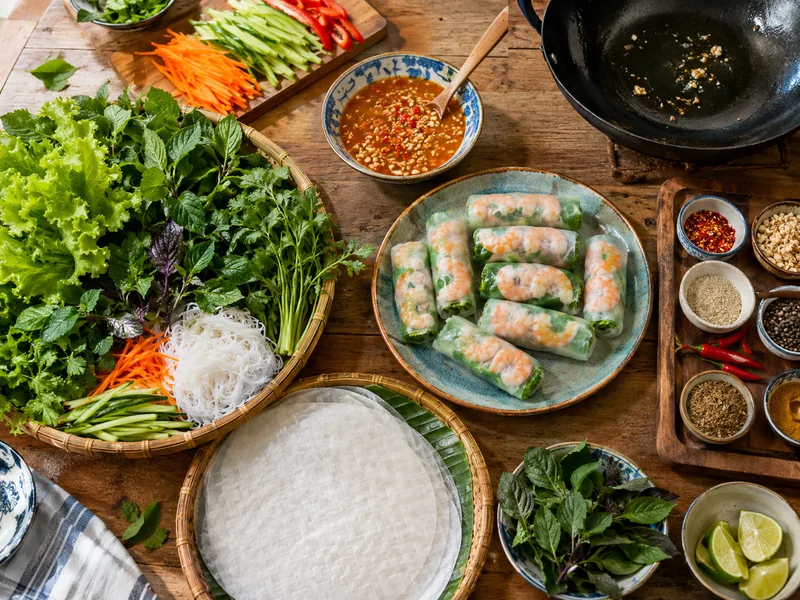 Kochkurs in Hanoi mit Marktbesuch