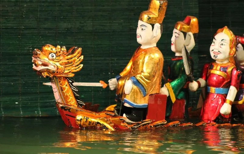 Tickets für das Thang-Long-Wasserpuppentheater